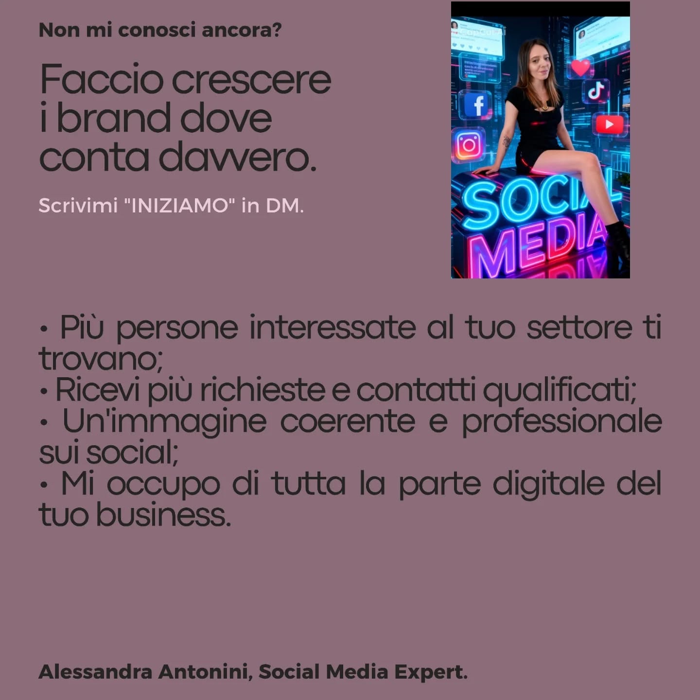 social media manager Umbria consulenza